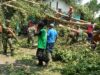 Kodim 0808/Blitar Laksanakan Karya Bakti Bantu Warga Terdampak Bencana di Blitar