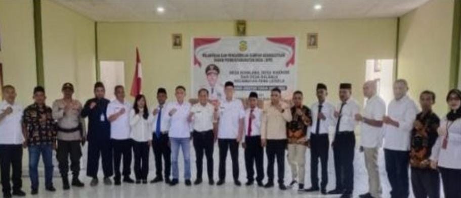 BPD Pada Tiga Desa di Kecamatan Finaleisela di Lantik Penjabat Bupati Buru
