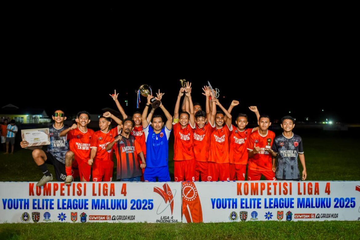 Youth Elite League Maluku Berakhir, Inilah Para juara, Top Skor dan Pemain Terbaik