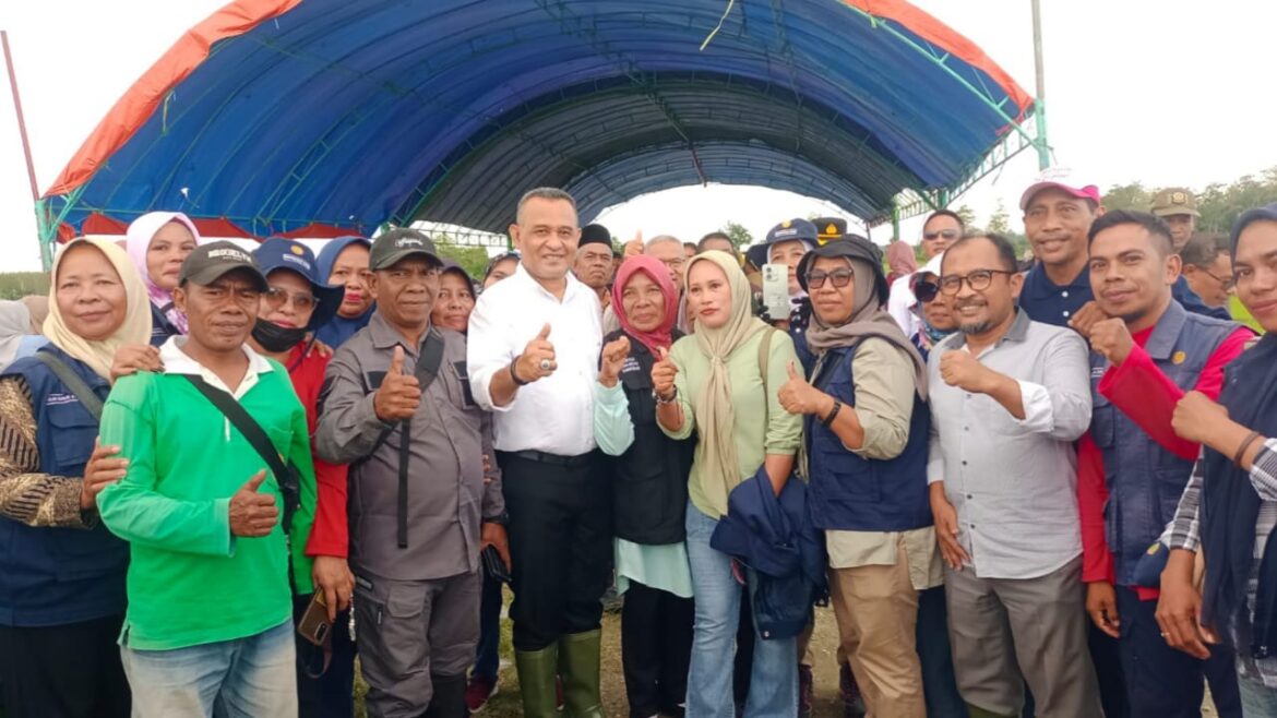 Pencanangan Pertanian Organik, Bupati Optimis, Kabupaten Buru Jadi Lumbung Pangan Maluku