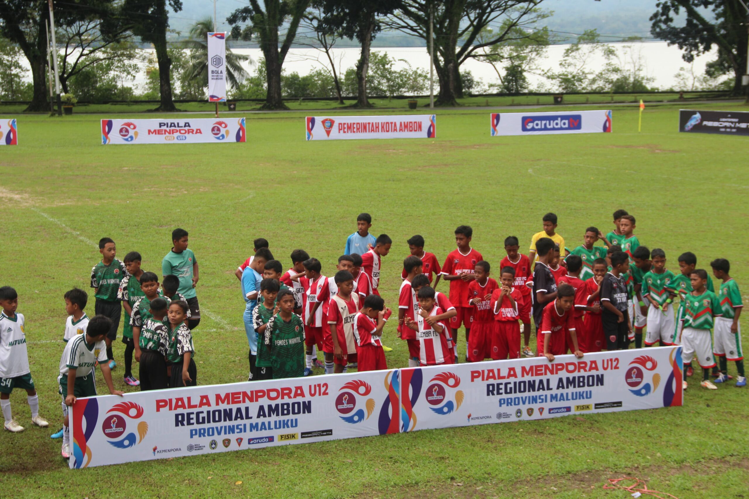 16 Tim Rebut Satu Tiket Piala Menpora U-12 Regional Kota Ambon