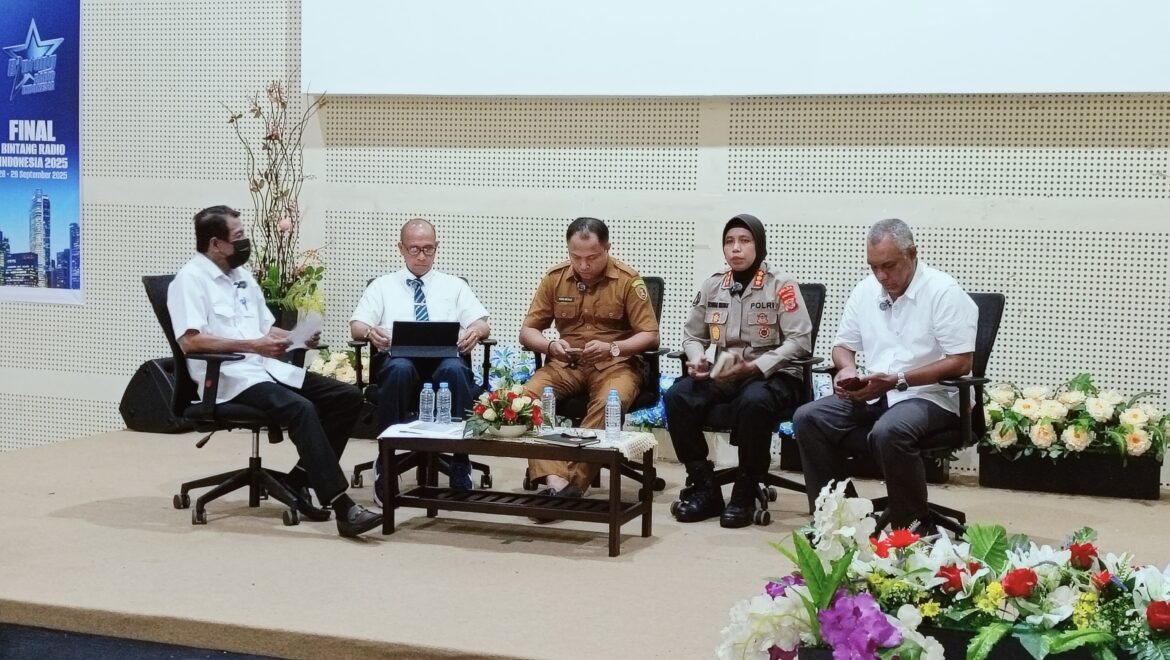 Polda Maluku dan RRI Ambon Gelar Dialog Publik Bahas Pengelolaan Potensi Konflik