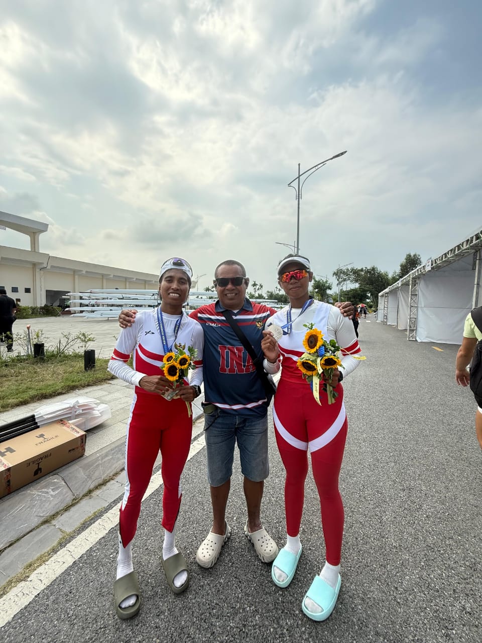 Dua Pedayung Maluku, raih dua medali perak pada kejuaraan Asian Rowing Chapionships 2025